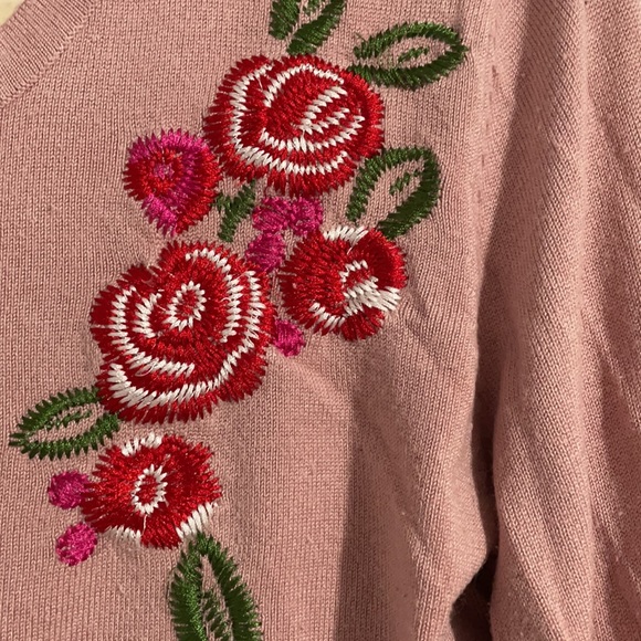 Embroidered Cardigan - Picture 3 of 6